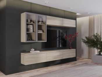 Гостиная Вента 270х35 подвесная