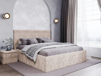 Кровать Милана бежевая 160х200