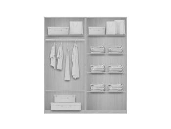 Полки 100 см + штанга 100 см Полки + штанга