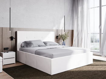 Кровать Милана белая 160х200